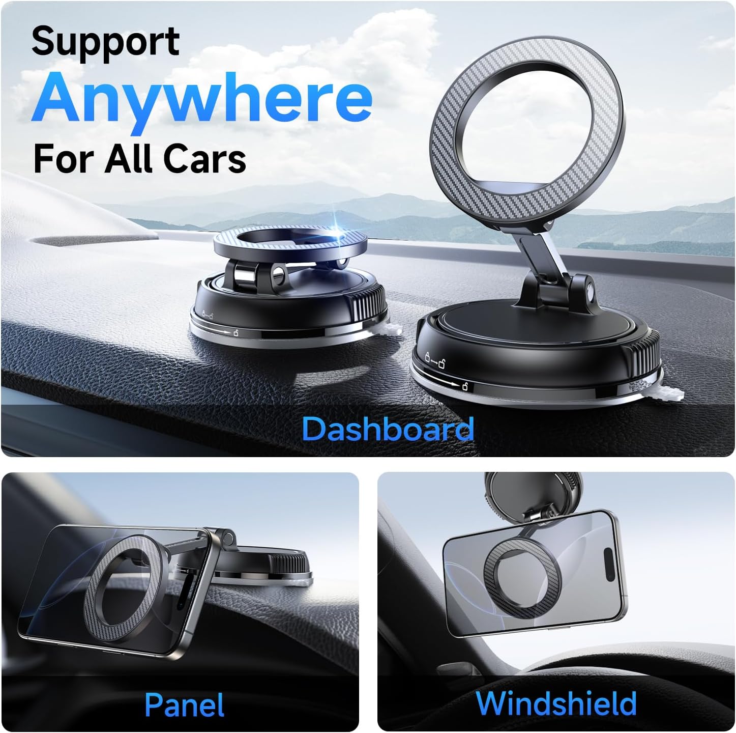 Magnetic Car Phone Mount