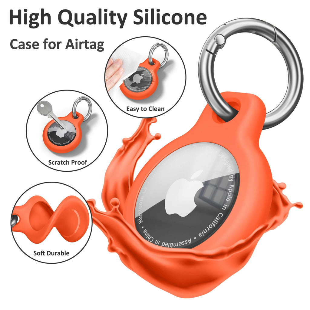 Stylish AirTag Keychain Cover